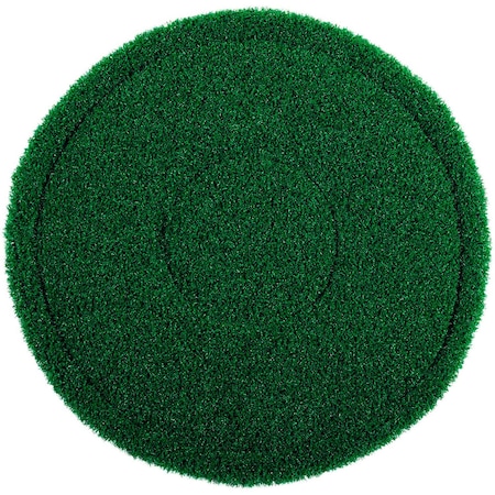 Global Industrial 20in Turfscrub Pad, Green, 4PK 261882TS